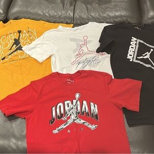 Boys Jordan sweats and tshirts size YXL